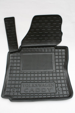 Tappetini di gomma per Volkswagen Caddy (2004-2015) 4 porte